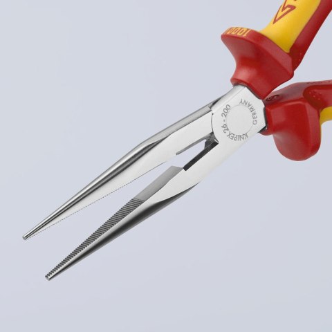 SZCZYPCE TNĄCE PÓŁOKRĄGŁE IZOLOWANE 200MM KNIPEX SZCZYPCE TNĄCE PÓŁOKRĄGŁE IZOLOWANE 200MM KNIPEX