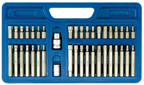 KOŃCÓWKI 40 CZĘŚCI /IMB.TORX.SPLINE/PL KOŃCÓWKI 40 CZĘŚCI /IMB.TORX.SPLINE/PL