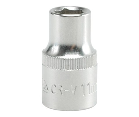 NASADKA KRÓTKA 6-KĄTNA CHROMOWANA 1/2'' 11MM NASADKA KRÓTKA 6-KĄTNA CHROMOWANA 1/2'' 11MM