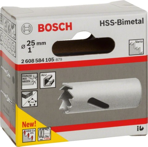 PIŁA OTWORNICA BIMETAL 25MM PIŁA OTWORNICA BIMETAL 25MM