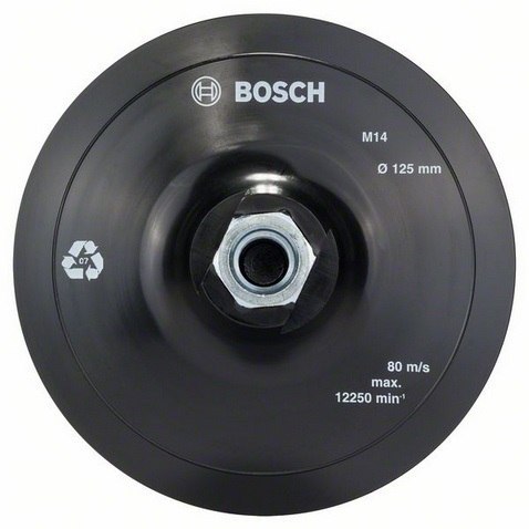 TALERZ SZLIFIERSKI Z MOCOWANIEM NA RZEPY FI 125 MM BOSCH TALERZ SZLIFIERSKI Z MOCOWANIEM NA RZEPY FI 125 MM BOSCH