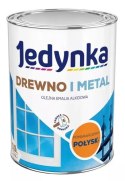 EMALIA ALKIDOWA DO DREWNA I METALU POMARAŃCZOWY 0.9 JEDYNKA
