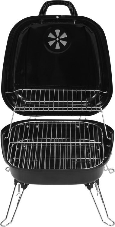 GRILL WĘGLOWY PRZENOŚNY 33*35.5CM. LUND GRILL WĘGLOWY PRZENOŚNY 33*35.5CM. LUND