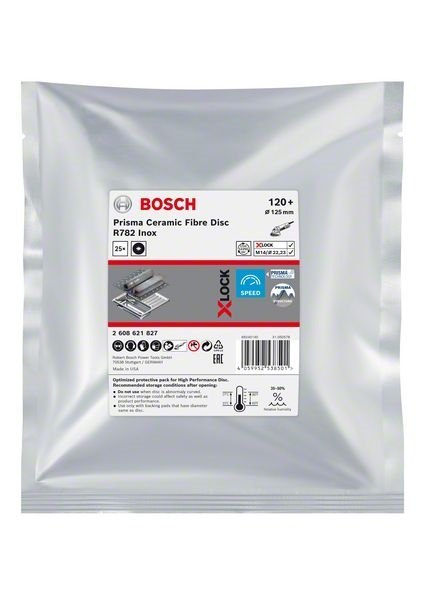 KRĄŻEK FIBROWY PRISMA CYRKON R781 120G SZT. BOSCH KRĄŻEK FIBROWY PRISMA CYRKON R781 120G SZT. BOSCH