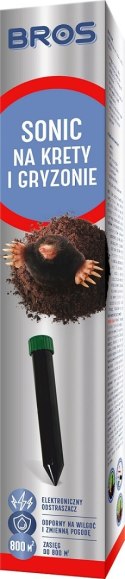 BROS SONIC ODSTRASZA KRETY – NATURALNA OCHRONA BEZ CHEMII!