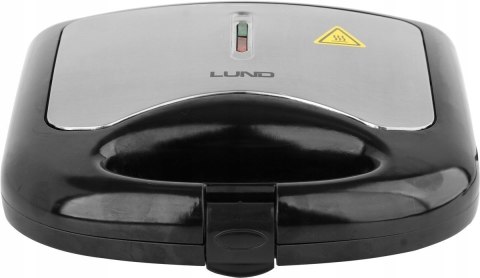 OPIEKACZ 750W, 2 TOSTY, STAL NIERDZEWNA LUND OPIEKACZ 750W, 2 TOSTY, STAL NIERDZEWNA LUND