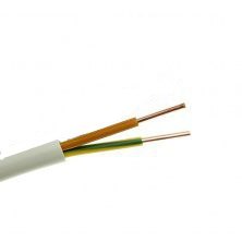PRZEWÓD YDY 2X1,5 BIAŁY 450/750V ELPAR PRZEWÓD YDY 2X1,5 BIAŁY 450/750V ELPAR
