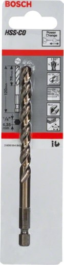 WIERTŁO CENTRUJĄCE-PILOT HSS-CO 1/4'' BOSCH