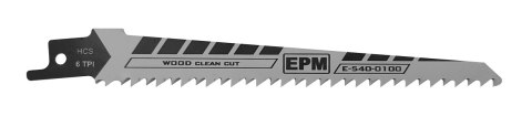 BRZESZCZOT DO PIŁY SZABLASTEJ 150MM 6TPI DREWNO S644D 5 SZT. EPM BRZESZCZOT DO PIŁY SZABLASTEJ 150MM 6TPI DREWNO S644D 5 SZT. EPM