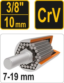 NASADKA UNIWERSALNA 3/8'' 7-19MM VOREL