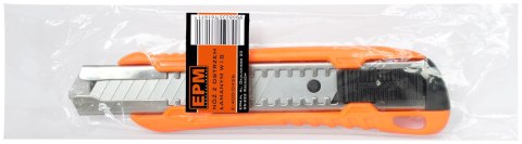 NÓŻ, NOŻYK Z OSTRZEM ŁAMANYM W18 18MM METALOWA PROWADNICA EPM NÓŻ, NOŻYK Z OSTRZEM ŁAMANYM W18 18MM METALOWA PROWADNICA EPM