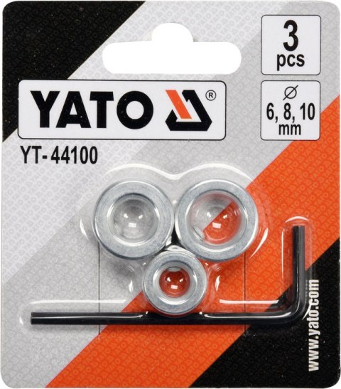 OGRANICZNIK GŁĘBOKOŚCI WIERCENIA 6,8,10MM YATO OGRANICZNIK GŁĘBOKOŚCI WIERCENIA 6,8,10MM YATO