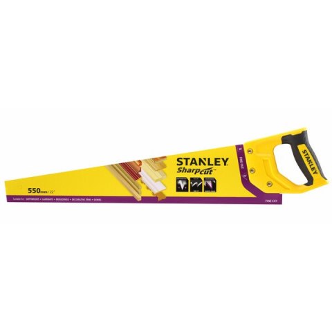 PIŁA SHARPCUT 22 550MM 11TPI STANLEY PIŁA SHARPCUT 22 550MM 11TPI STANLEY