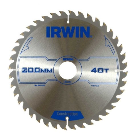 PIŁA SPIEKOWA DO DREWNA 200*30MM/40T IRWIN PIŁA SPIEKOWA DO DREWNA 200*30MM/40T IRWIN