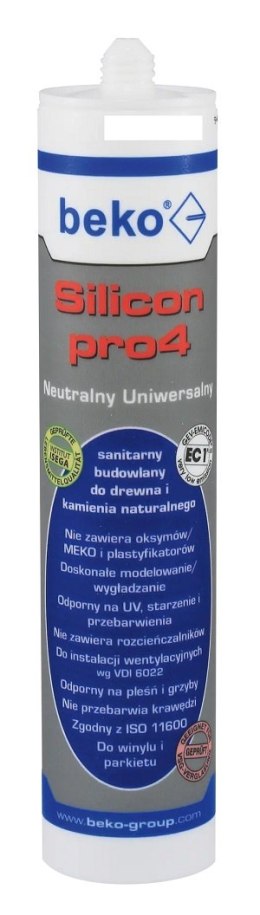 SILICON UNIVERSALNY 310ML BEŻOWY/DĄB JASNY PRO4 BEKO