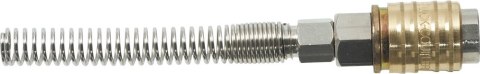 SZYBKOZŁĄCZKA DO KOMPRESORA Z WYJŚCIEM NA WĄŻ 6*8 MM NEO SZYBKOZŁĄCZKA DO KOMPRESORA Z WYJŚCIEM NA WĄŻ 6*8 MM NEO