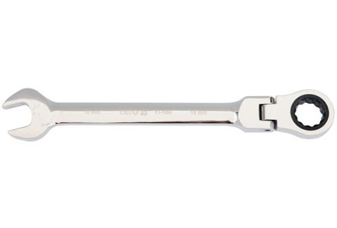KLUCZ PŁASKO-OCZKOWY Z GRZECHOTKĄ I PRZEGUBEM 24MM YATO