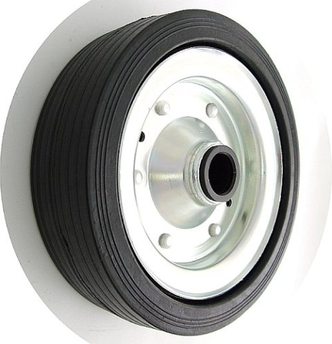 KOŁO METAL-GUMA 200MM BEZ OBUDOWY OŚKA 25MM 69F UN