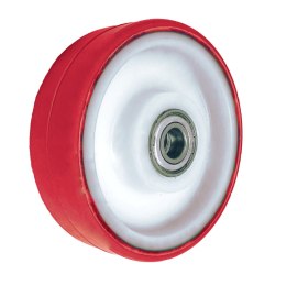 KOŁO TWORZYWO+POLIURETAN 125MM BEZ OBUDOWY 20BCN UN
