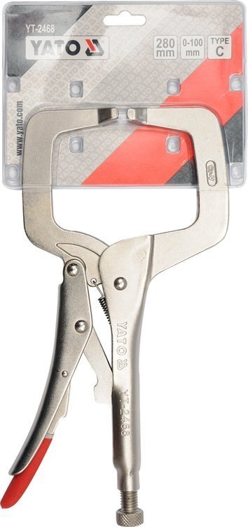 SZCZYPCE ZACISKOWE KLAMROWE TYPU C 280MM YATO SZCZYPCE ZACISKOWE KLAMROWE TYPU C 280MM YATO