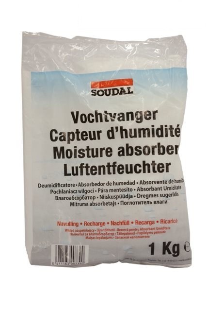WKŁAD DO POCHŁANIACZA WILGOCI 1000G SOUDAL WKŁAD DO POCHŁANIACZA WILGOCI 1000G SOUDAL