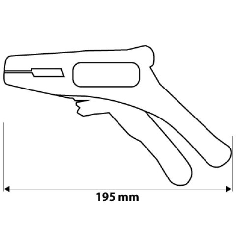 AUTOMATYCZNY ŚCIĄGACZ IZOLACJI OD 0.5MM DO 6MM2 NEO AUTOMATYCZNY ŚCIĄGACZ IZOLACJI OD 0.5MM DO 6MM2 NEO