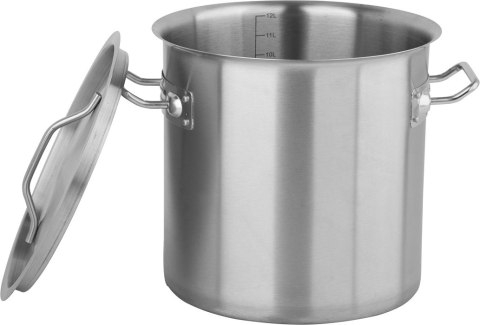 GARNEK WYSOKI Z POKRYWKĄ ZE STALI NIERDZEWNEJ 25X25 12L YATO GASTRO GARNEK WYSOKI Z POKRYWKĄ ZE STALI NIERDZEWNEJ 25X25 12L YATO GASTRO