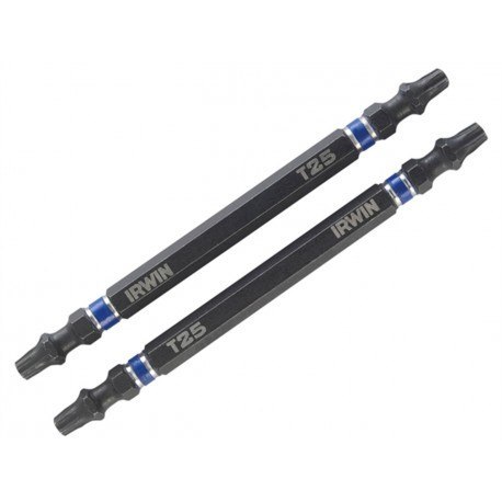 KOŃCÓWKA UDAROWA DWUSTRONNA T25 100MM 2SZT. IRWIN KOŃCÓWKA UDAROWA DWUSTRONNA T25 100MM 2SZT. IRWIN