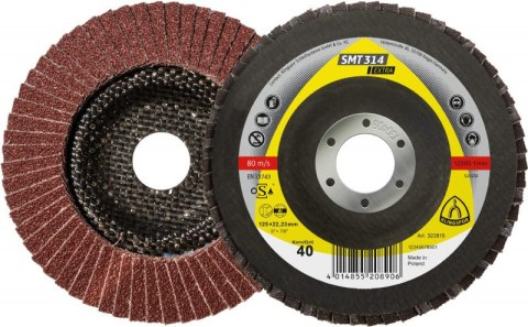 LAMELKA SMT314 GRANULACJA 36 115MM 322808 KLINGSPOR LAMELKA SMT314 GRANULACJA 36 115MM 322808 KLINGSPOR