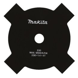 NÓŻ TNĄCY 4-ZĘBNY 255MM MAKITA