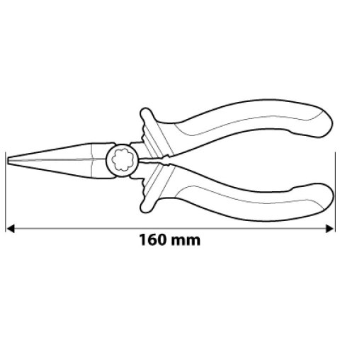 SZCZYPCE OKRĄGŁE 160MM NEO SZCZYPCE OKRĄGŁE 160MM NEO
