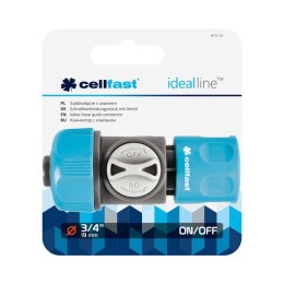 SZYBKOZŁĄCZE Z ZAWOREM 3/4 IDEAL CELL-FAST