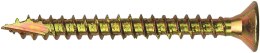 WKRĘT DO DREWNA OCYNK ŻÓŁTY NA TORX 2.5*20MM T8 UN
