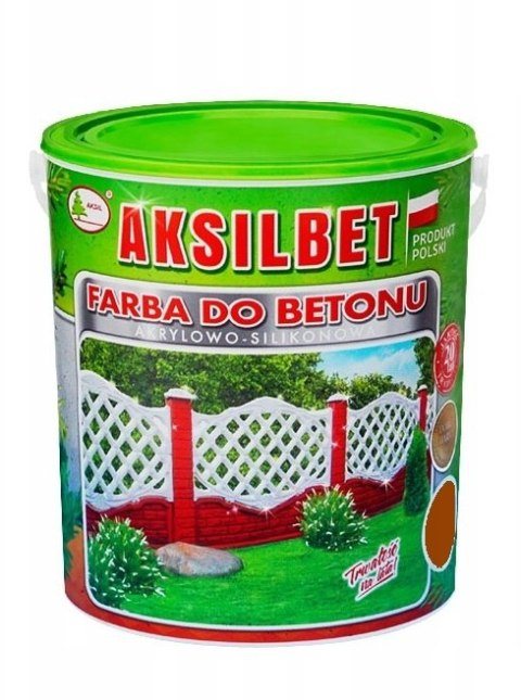 AKSILBET FARBA DO BETONU BRĄZ C.686 2.5L AKSILBET