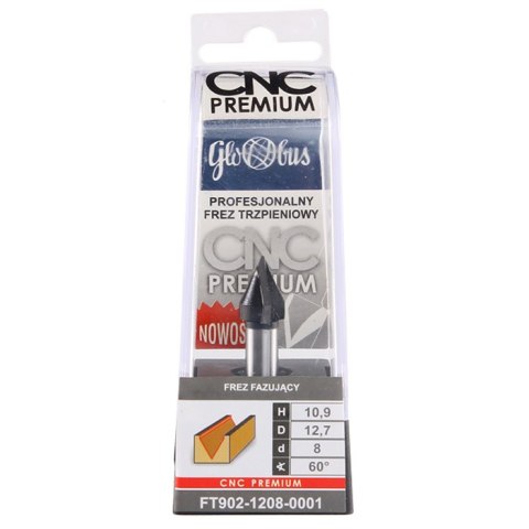 FREZ TRZPIENIOWY CNC PREMIUM FAZUJĄCY 15.1*18.2*8 GLOBUS FREZ TRZPIENIOWY CNC PREMIUM FAZUJĄCY 15.1*18.2*8 GLOBUS