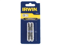 KOŃCÓWKA UDAROWA DWUSTRONNA T10 60MM 2SZT. IRWIN