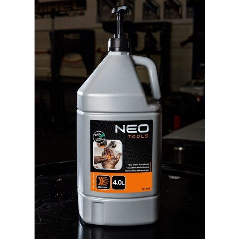 PASTA DO MYCIA RĄK ŻELOWA, BUTELKA Z POMPKĄ 4L. NEO PASTA DO MYCIA RĄK ŻELOWA, BUTELKA Z POMPKĄ 4L. NEO