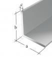 PROFIL KĄTOWY ALUMINIOWY ANODOWY 1000X15X10X1,5 UN