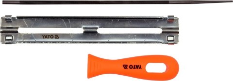 PROWADNIK Z PILNIKIEM DO OSTRZENIA ŁAŃCUCHÓW 4.0MM YATO PROWADNIK Z PILNIKIEM DO OSTRZENIA ŁAŃCUCHÓW 4.0MM YATO