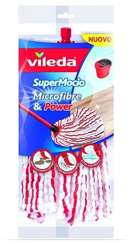 VILEDA ZAPAS DO MOPA SUPERMOCIO MICROFIBRE & POWER VILEDA VILEDA ZAPAS DO MOPA SUPERMOCIO MICROFIBRE & POWER VILEDA