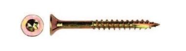 WKRĘT DO DREWNA OCYNK ŻÓŁTY NA TORX 5.0*45MM T25 UN WKRĘT DO DREWNA OCYNK ŻÓŁTY NA TORX 5.0*45MM T25 UN