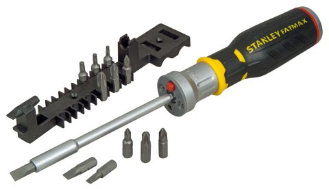 WKRĘTAK LED Z GRZECHOTKĄ ORAZ 12 KOŃCÓWKAMI STANLEY WKRĘTAK LED Z GRZECHOTKĄ ORAZ 12 KOŃCÓWKAMI STANLEY