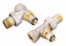 ZAWÓR GRZEJNIKOWY TERMOSTAT. 1/2 ' RA-N KĄTOWY N-W-C NIKIEL DANFOSS