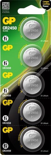 BATERIA GUZIKOWA LITOWA 3V CR2450 GP BATTERY