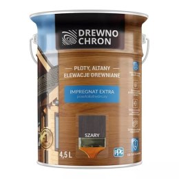 DREWNOCHRON IMPREGNAT POWŁOKOTWÓRCZY SZARY 4.5L DREWNOCHRON