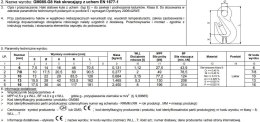 HAK SKRACAJĄCY Z UCHEM 13MM WLL5.3T G8 EN1677-1 UN