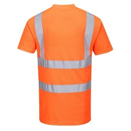 KOSZULKA T-SHIRT OSTRZEGAWCZA POMARAŃCZOWA RT23 ROZMIAR L PORTWEST