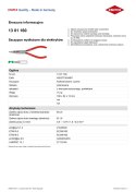 SZCZYPCE DLA ELEKTRYKÓW 160MM KNIPEX