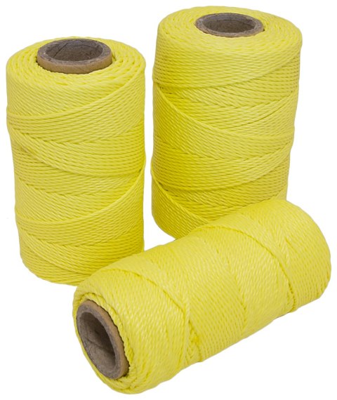 SZNUREK MURARSKI POLIPROPYLENOWY 1.6MM 100M GROT SZNUREK MURARSKI POLIPROPYLENOWY 1.6MM 100M GROT
