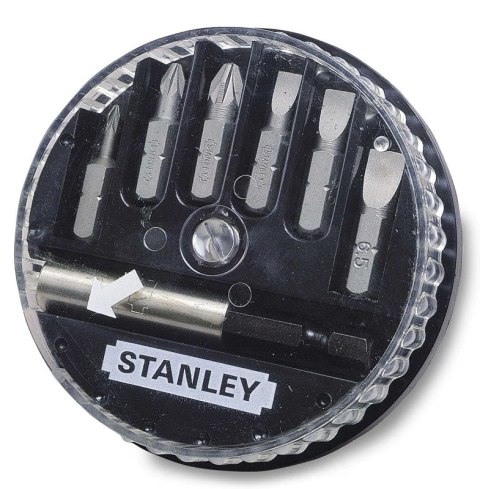 ZESTAW KOŃCÓWEK 1/4 7 SZTUKOWY STANLEY ZESTAW KOŃCÓWEK 1/4 7 SZTUKOWY STANLEY